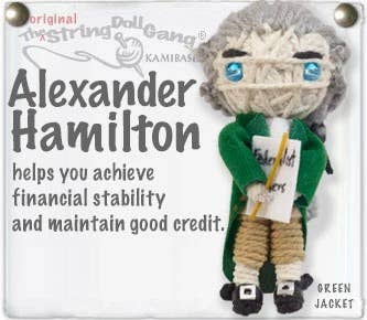Alexander Hamilton Keychain