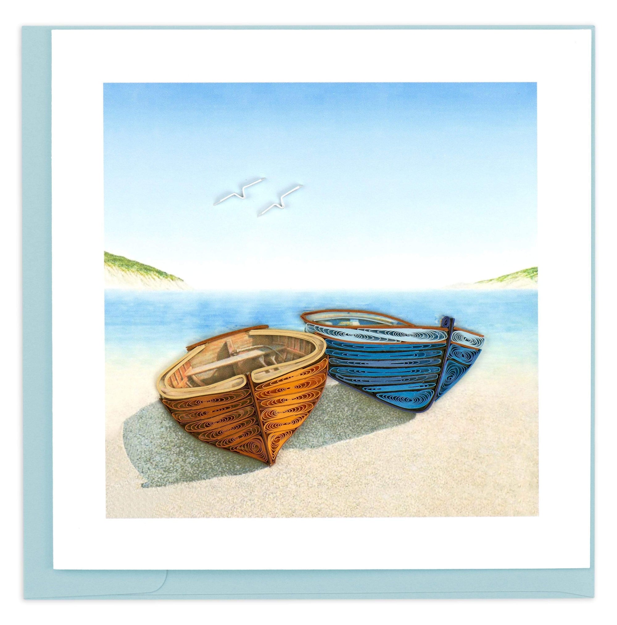 Boats Quilled Card(IS)