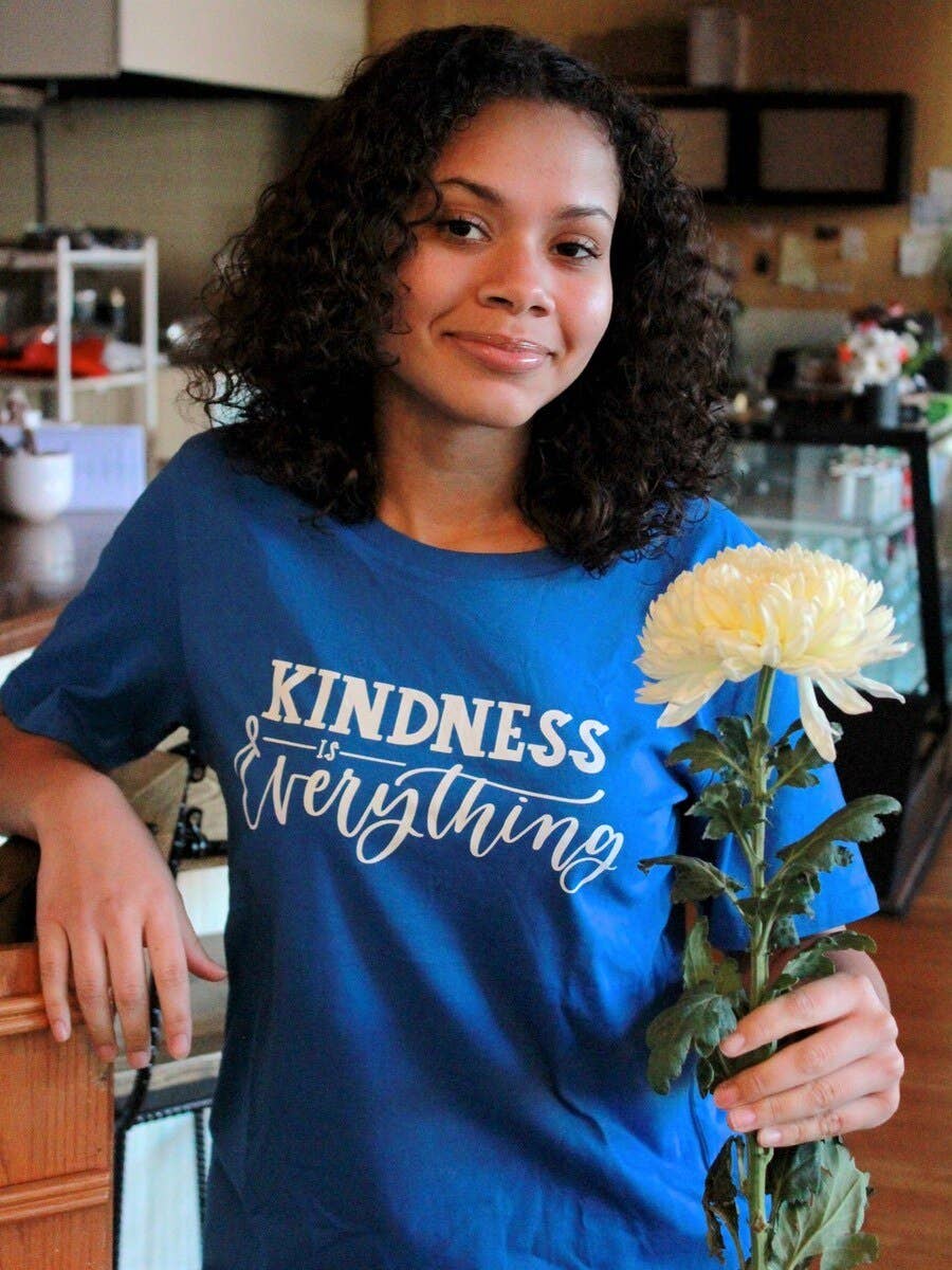 Kindness Tee in Blue (IS)