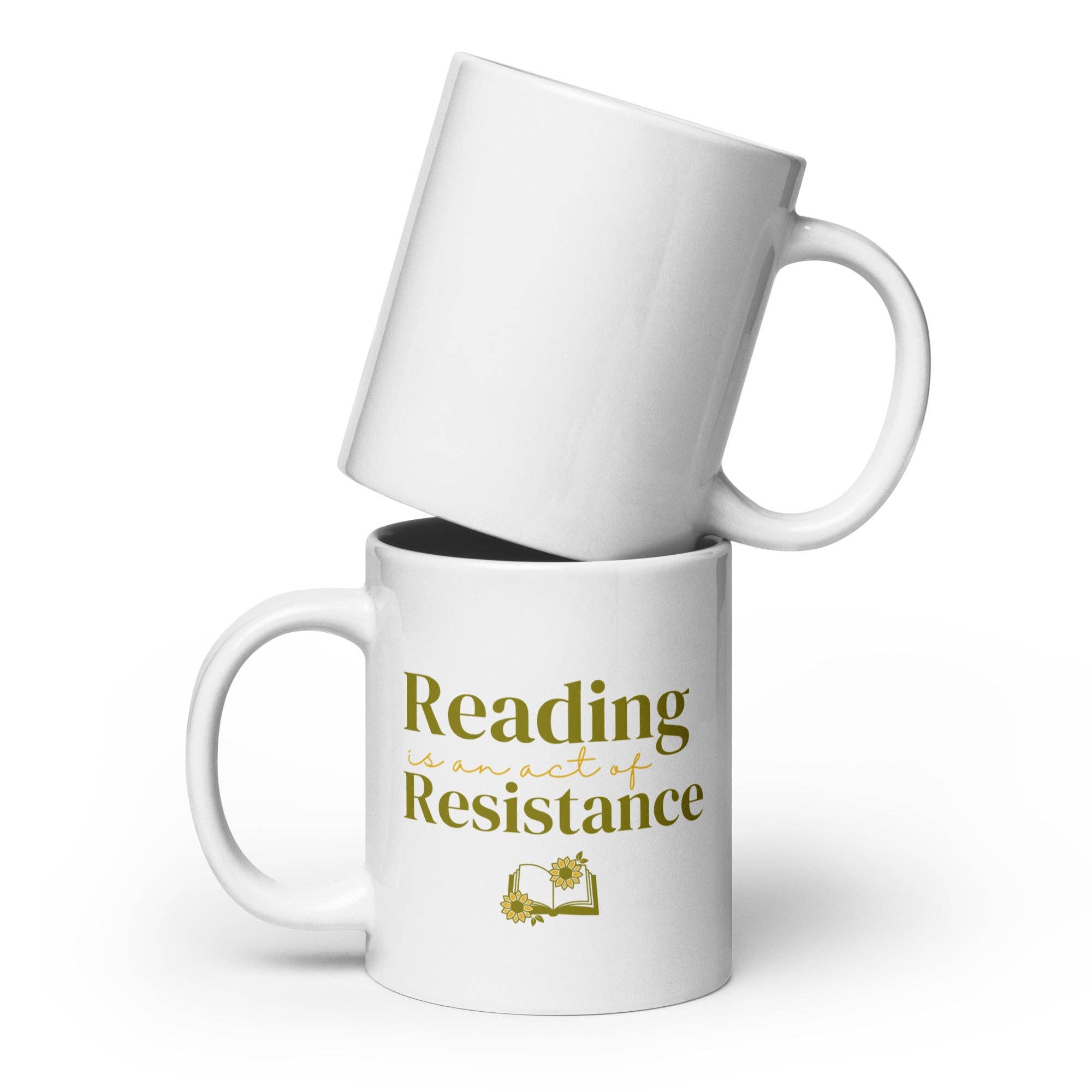 Reading is an Act of Resistance Coffee Mug