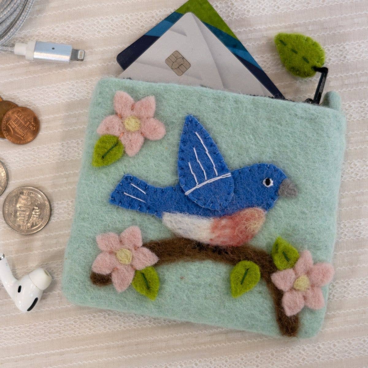 Magnolia Bluebird Coinpurse