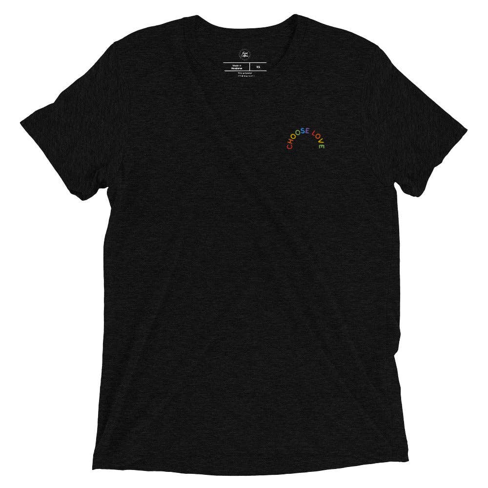 Choose Love Embroidered Classic Tee