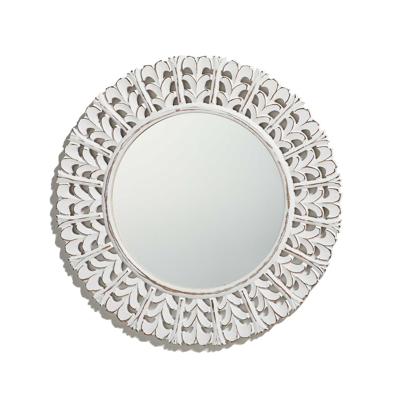 Khilana Hand-Carved Wall Mirror