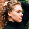 Sitaron Tagua Star Drop Earrings
