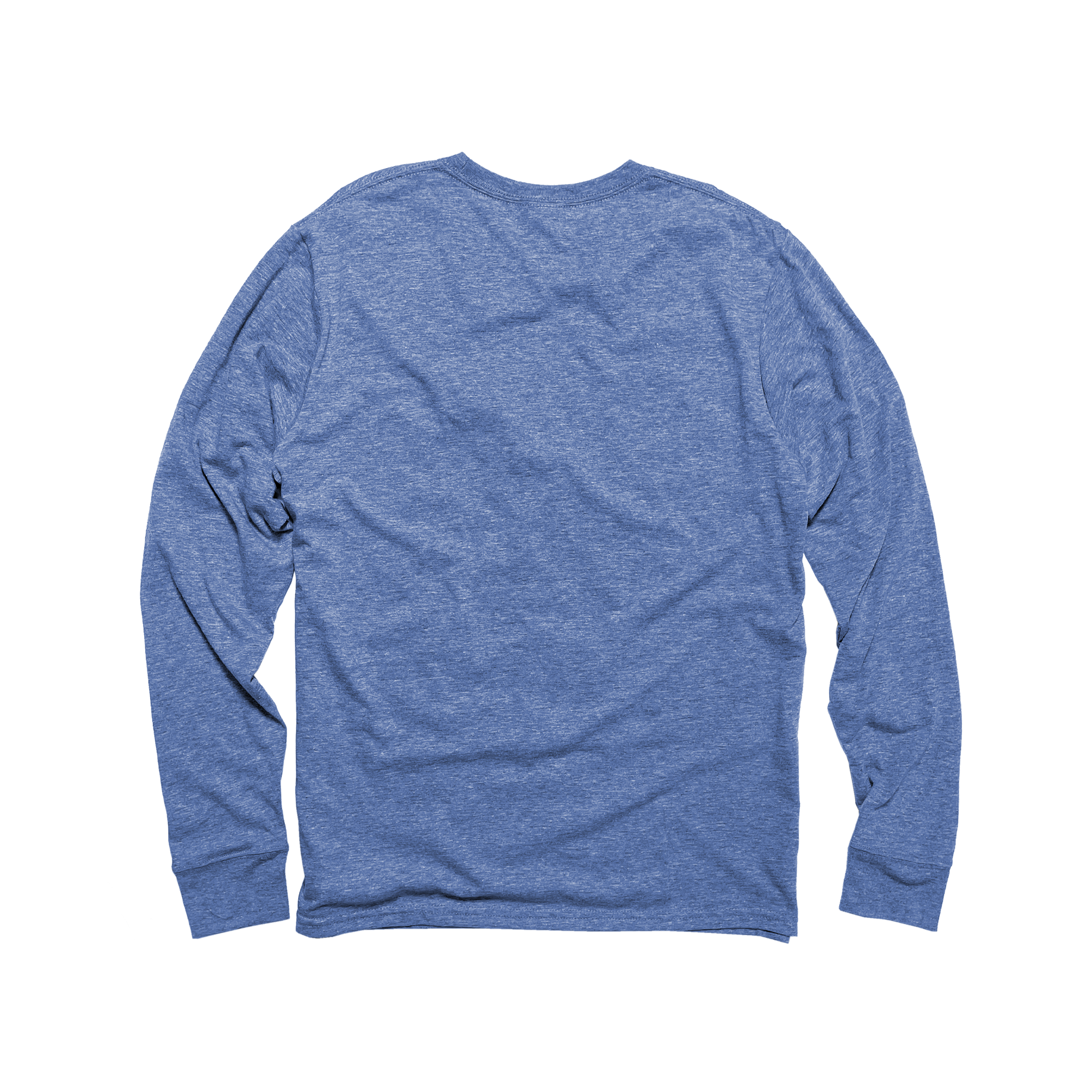 Unisex Triblend Long Sleeve Tee wander charcoal