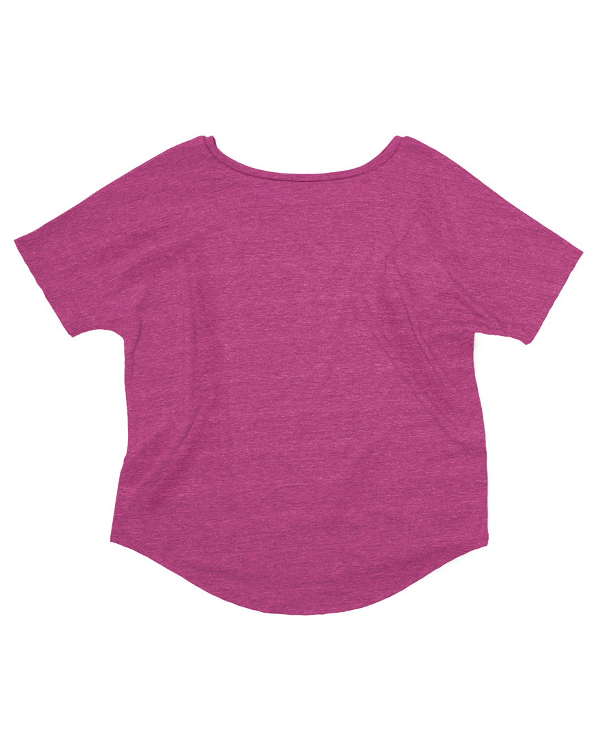 Ladies Flowy Triblend Tee