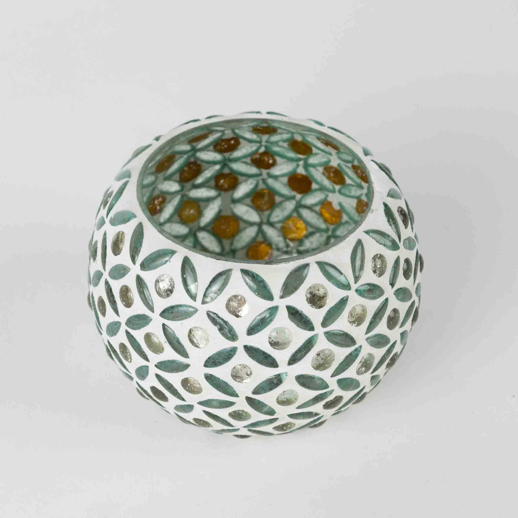 * Chamakana Candleholder - Aqua