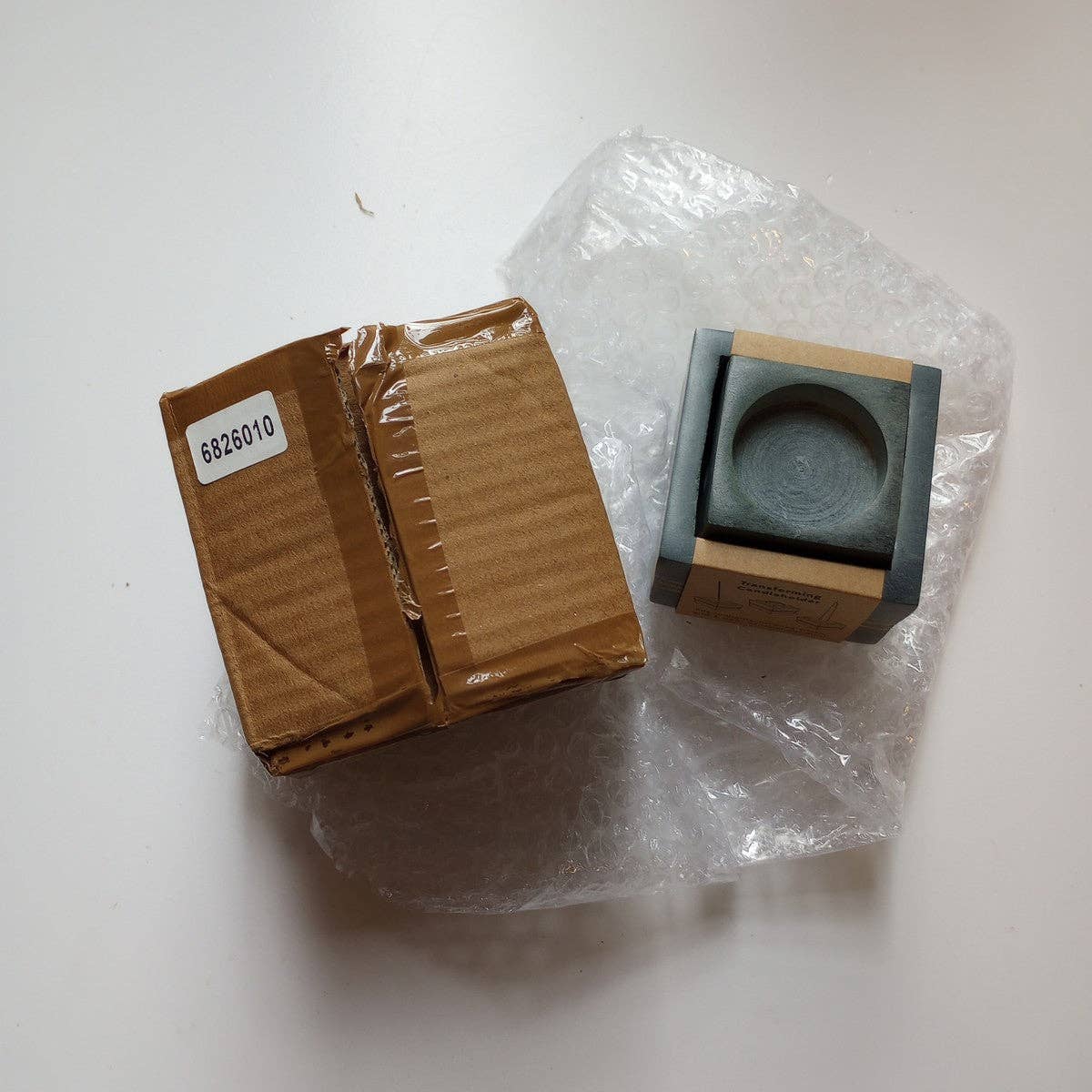 Bahu Stone Candleholder - Incense, Tea Lights &amp; Tapers