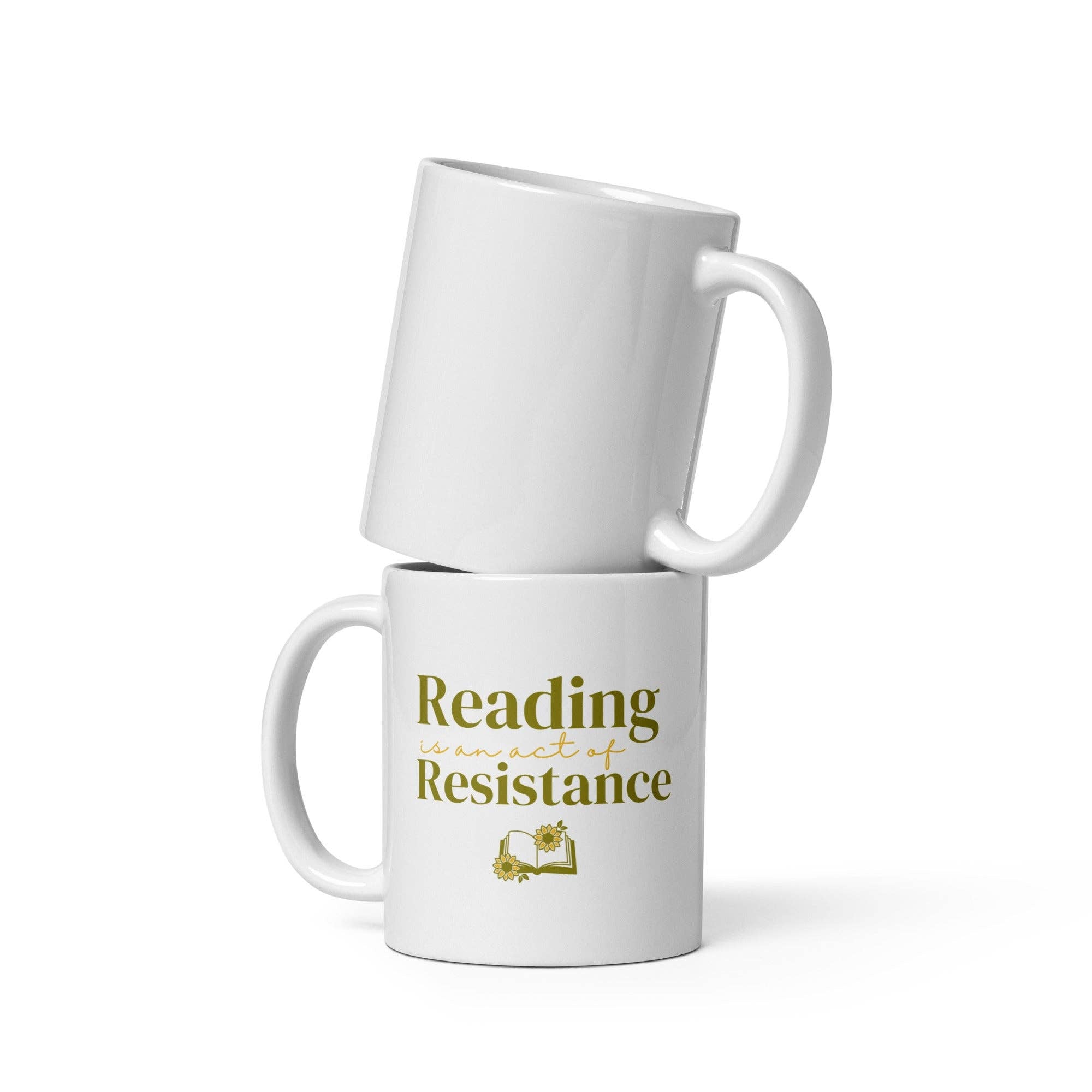 Reading is an Act of Resistance Coffee Mug