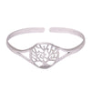 Tree Of Life Bracelet: Silver