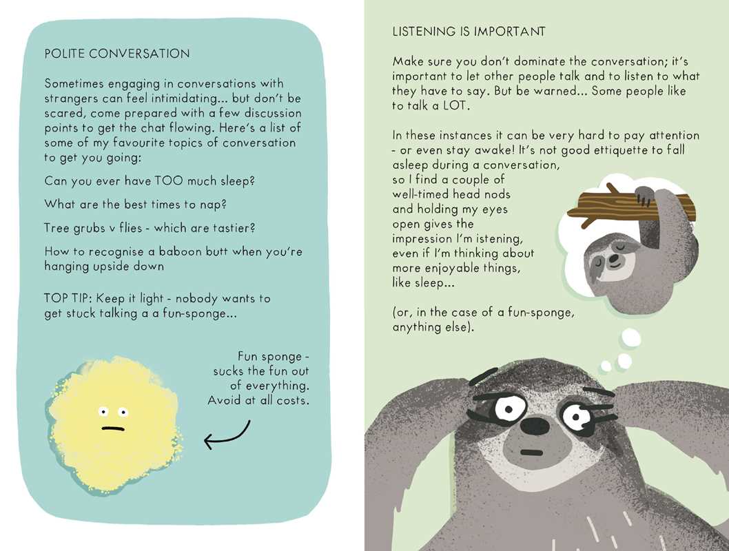 Sloth's Guide to Etiquette by Sarah Jackson