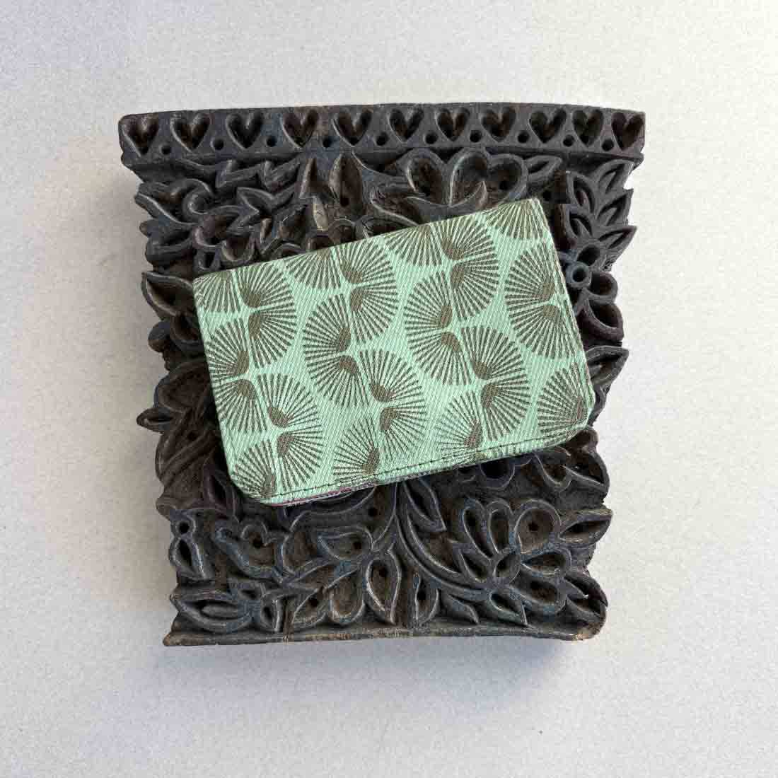 Cotton Card Holder - Funky Retro Prints - Mini Wallet