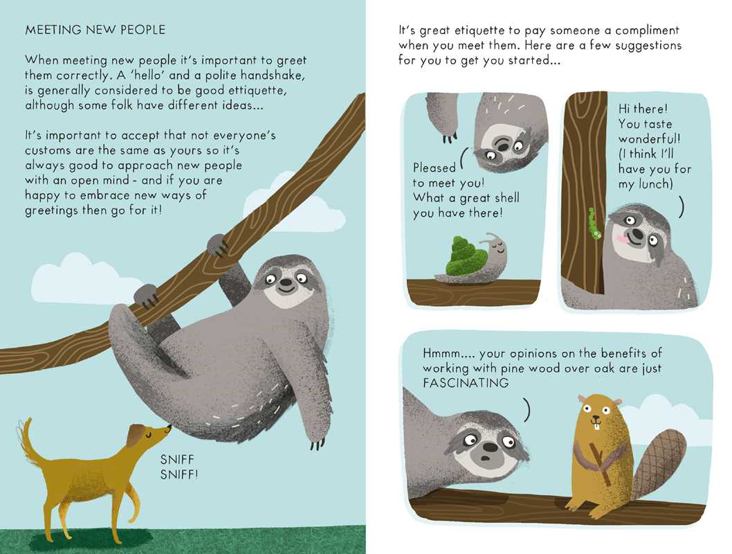 Sloth's Guide to Etiquette by Sarah Jackson