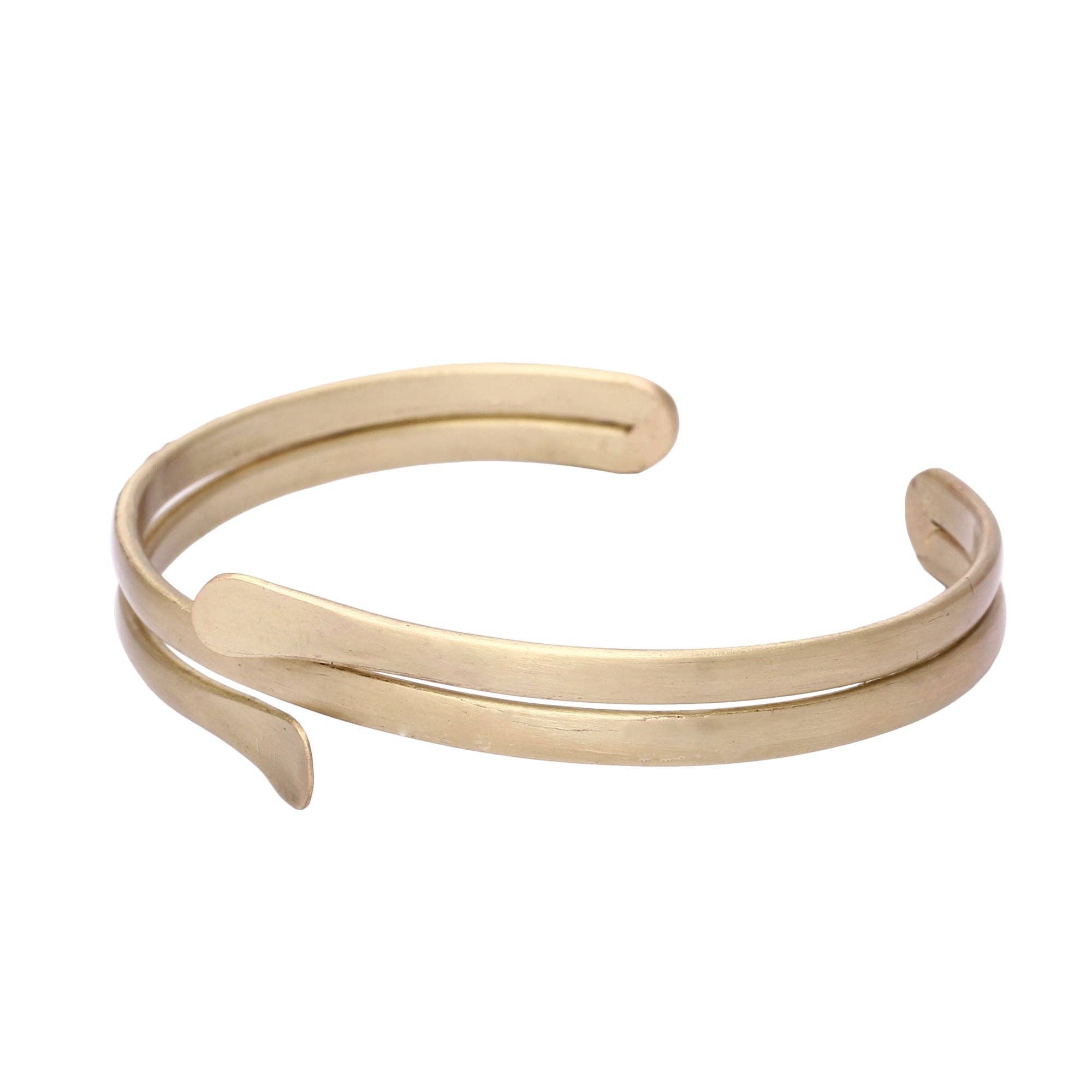 Ria Cuff Bracelet: Silver