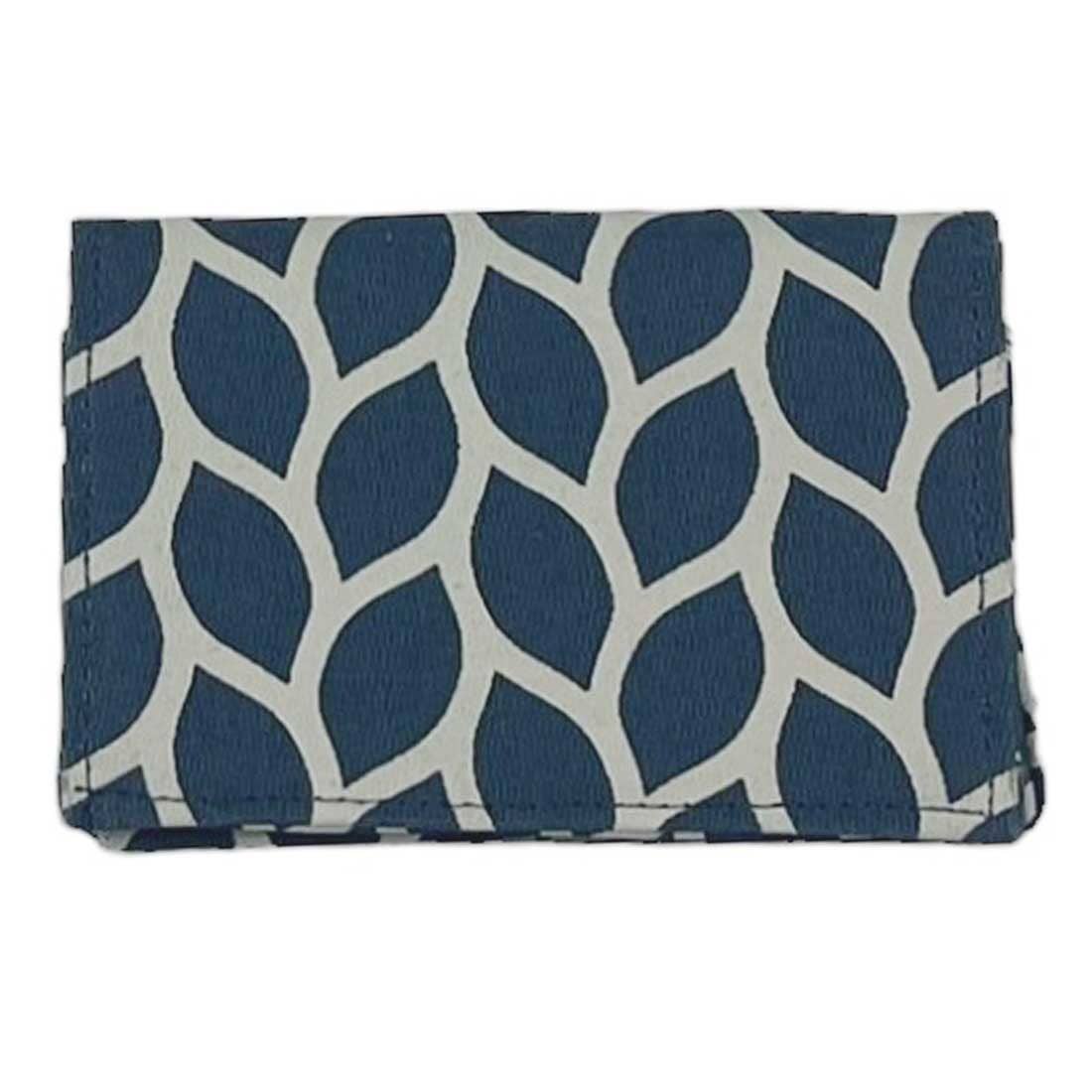 Sustainable Canvas Card Holder - Mini Wallet - Fall Designs