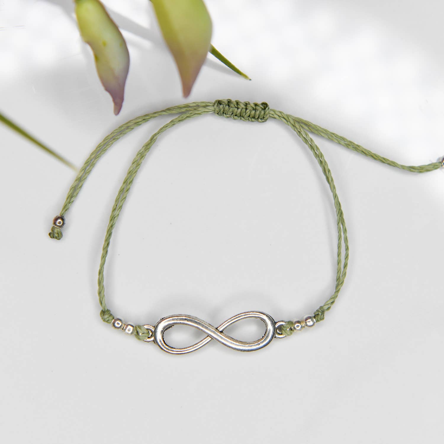 Infinity String Charm Bracelet
