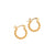 Small Twist Hoop Earrings
