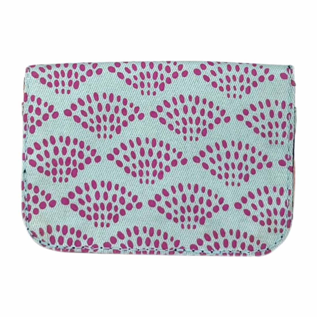 Canvas Card Holder - Mini Wallet - Small Vegan Wallet