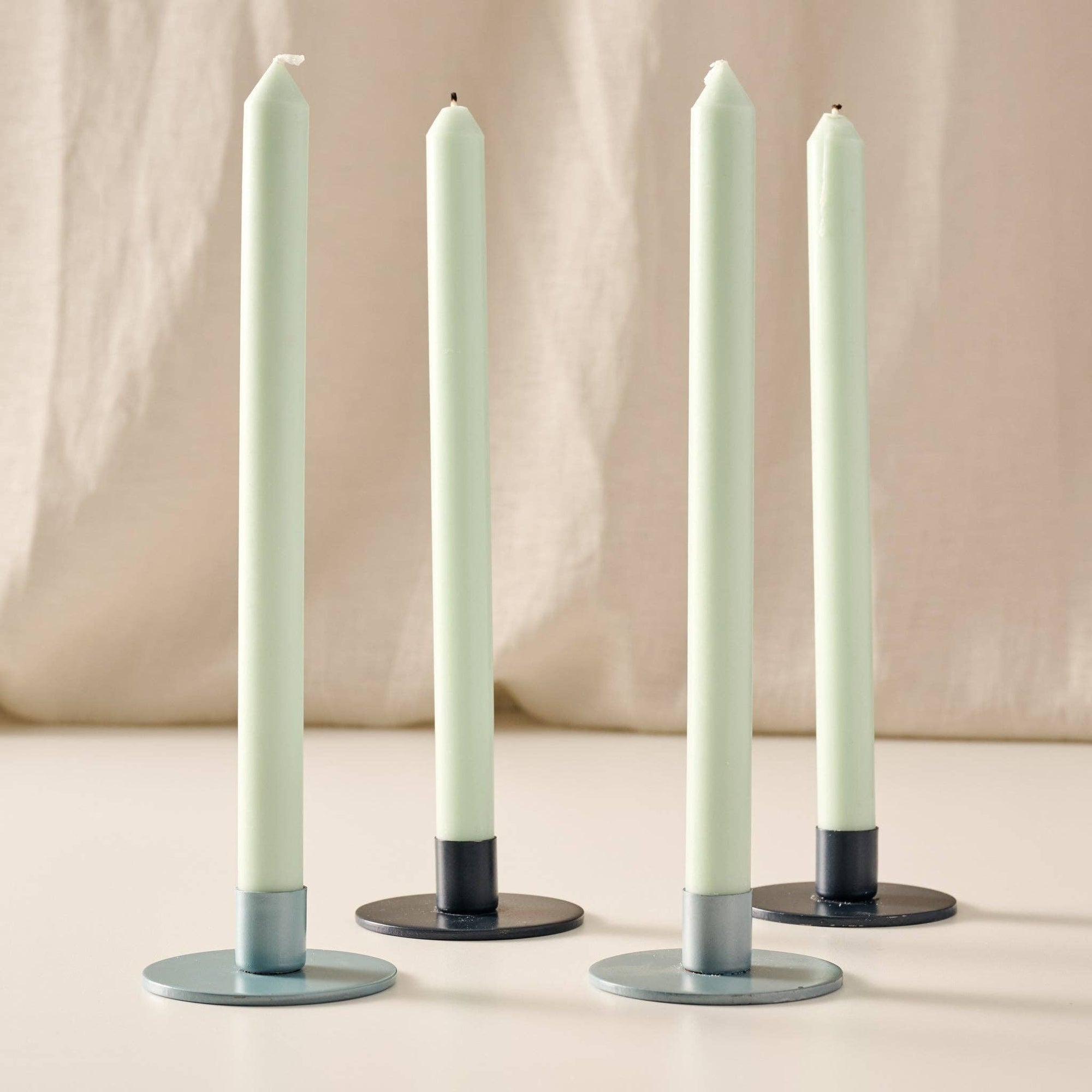 Anget Sage Palm Wax Taper Candles - Set of 4