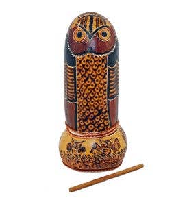 Owl&#39;s Nest Gourd Drum Instrument