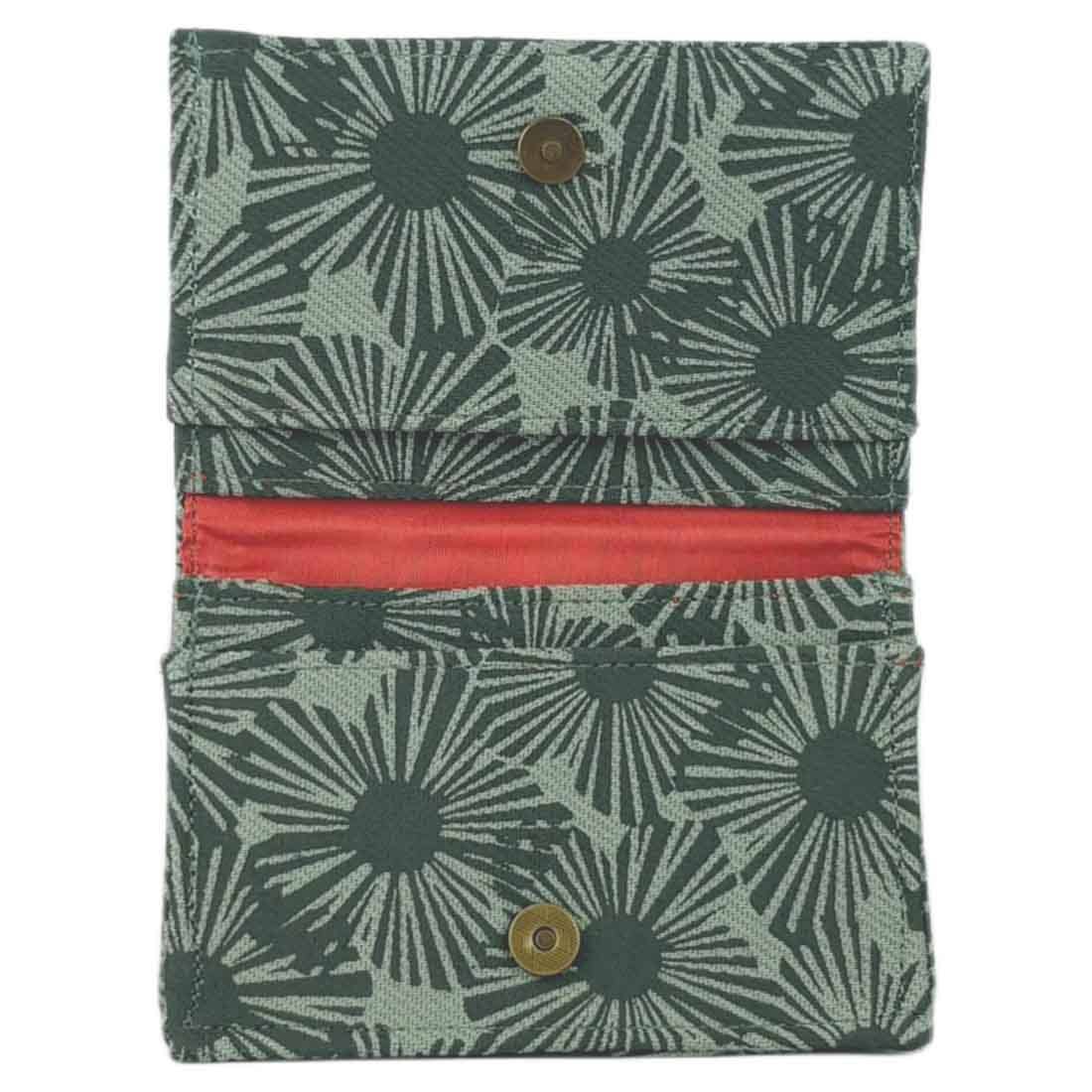 Canvas Card Holder - Mini Wallet - Floral Prints