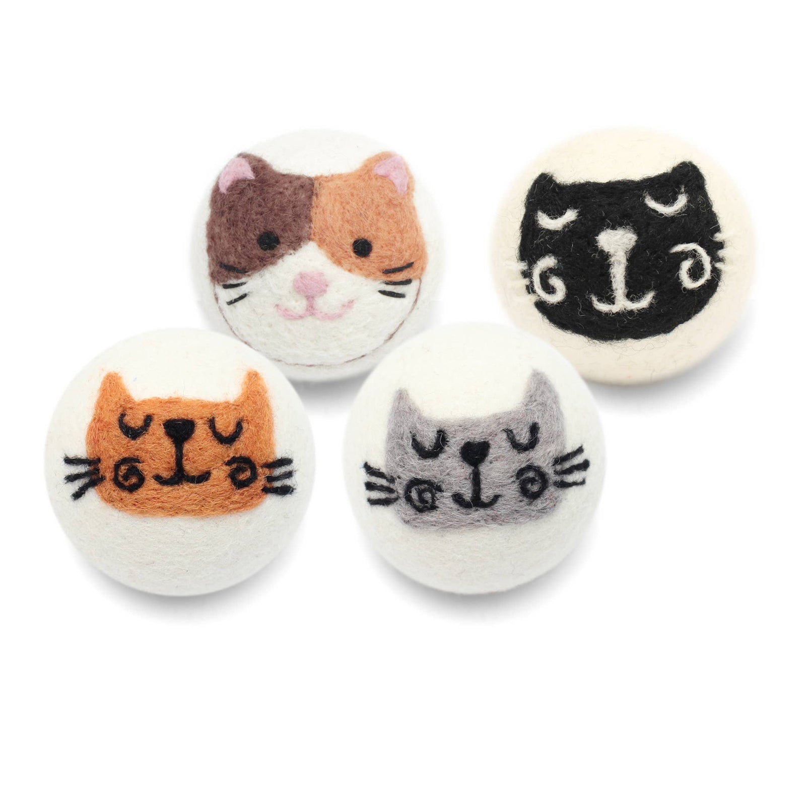Cats: Eco Wool Dryer Balls Fair-Trade