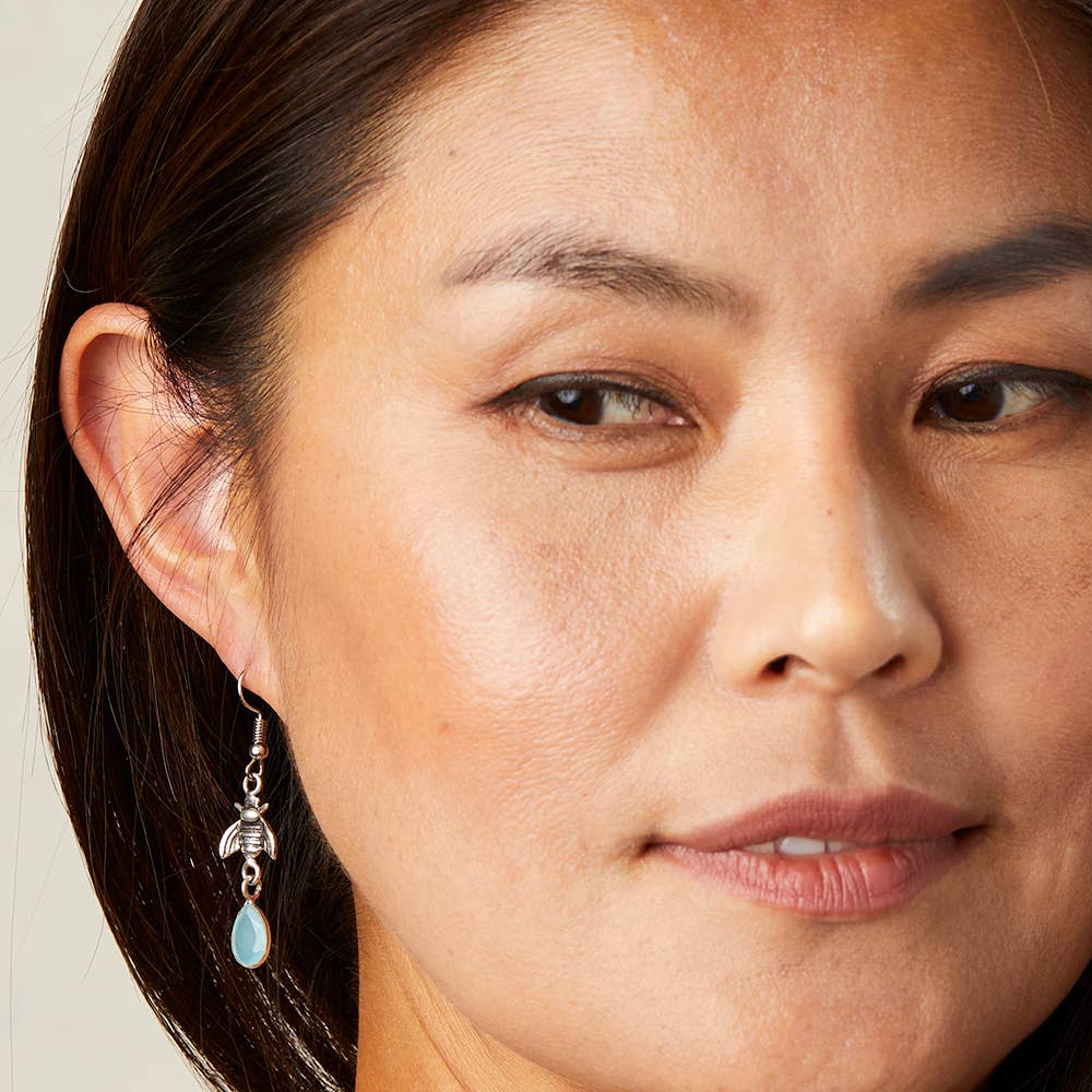 Honey Bee Earrings