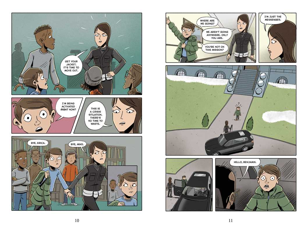 Spy School Secret Service the Graphic Novel by Stuart Gibbs