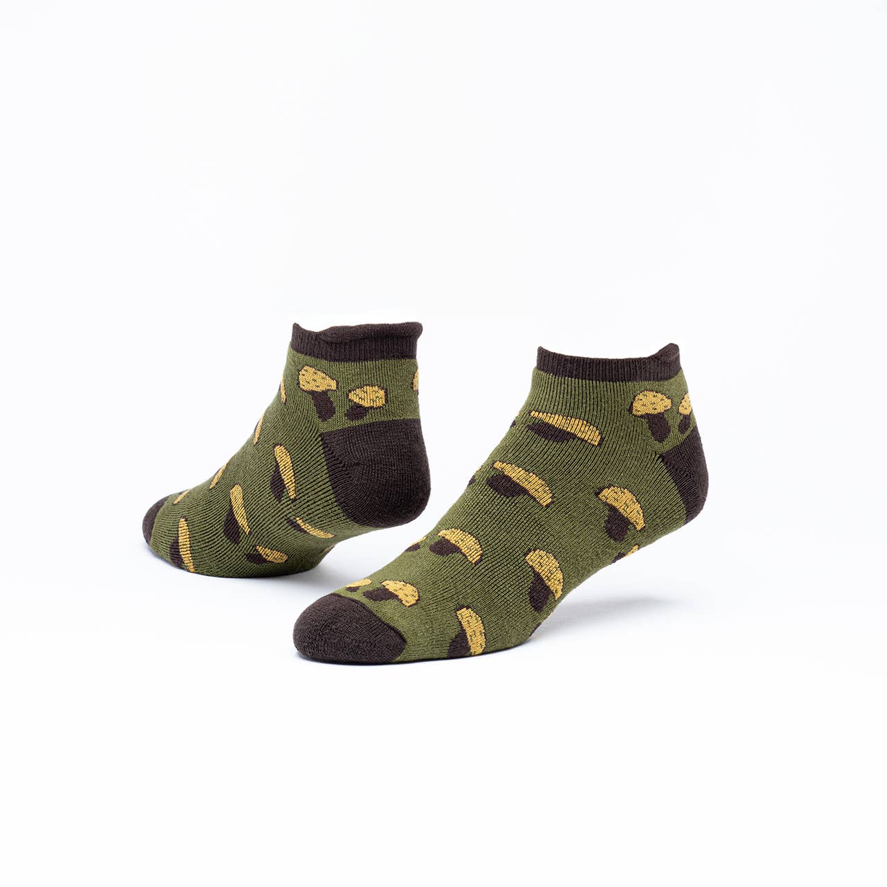 Organic Cotton Tab Footie Socks - Pattern