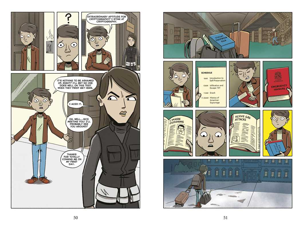 Spy School the Graphic Novel by Stuart Gibbs