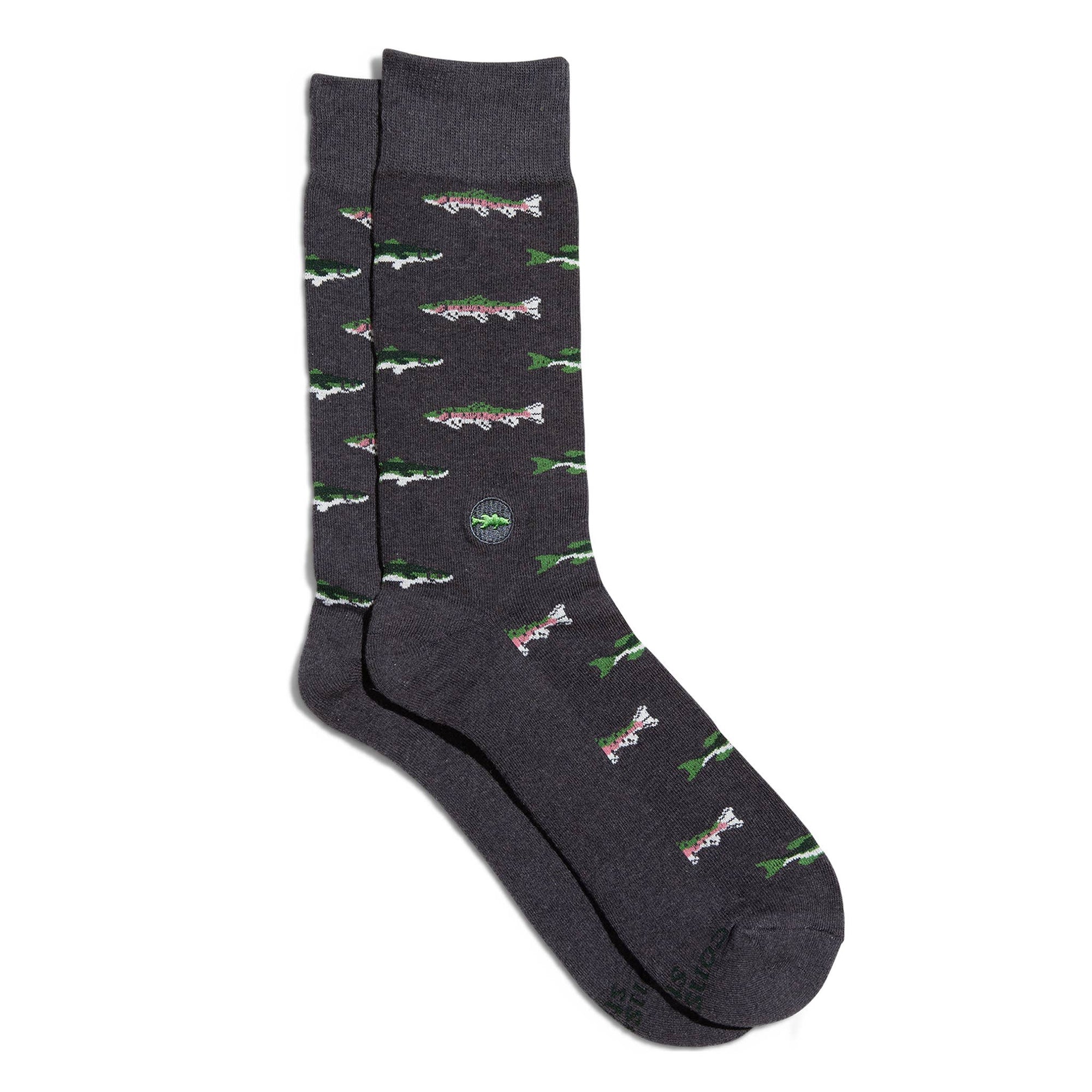 Socks that Protect National Parks (Gray Fish)