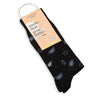 Socks that Give Water (Black Paisley): Medium