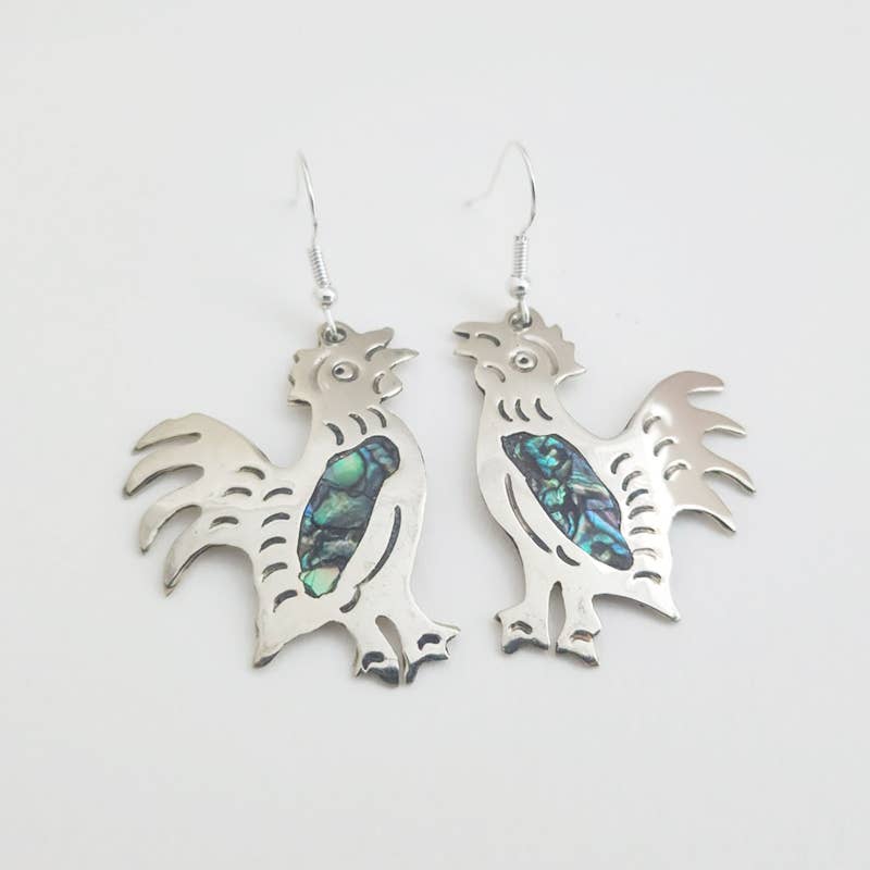 Widest Variety of Mexican Mosaic Inlaid Handcrafted Earrings
