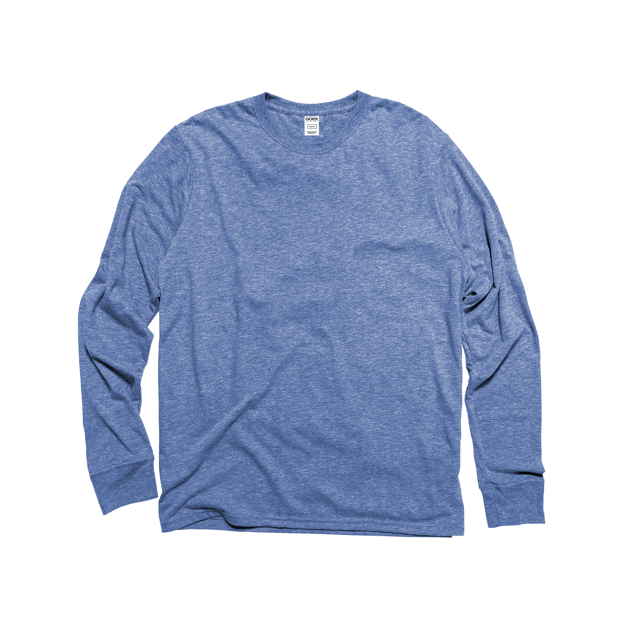 Unisex Triblend Long Sleeve Tee wander charcoal