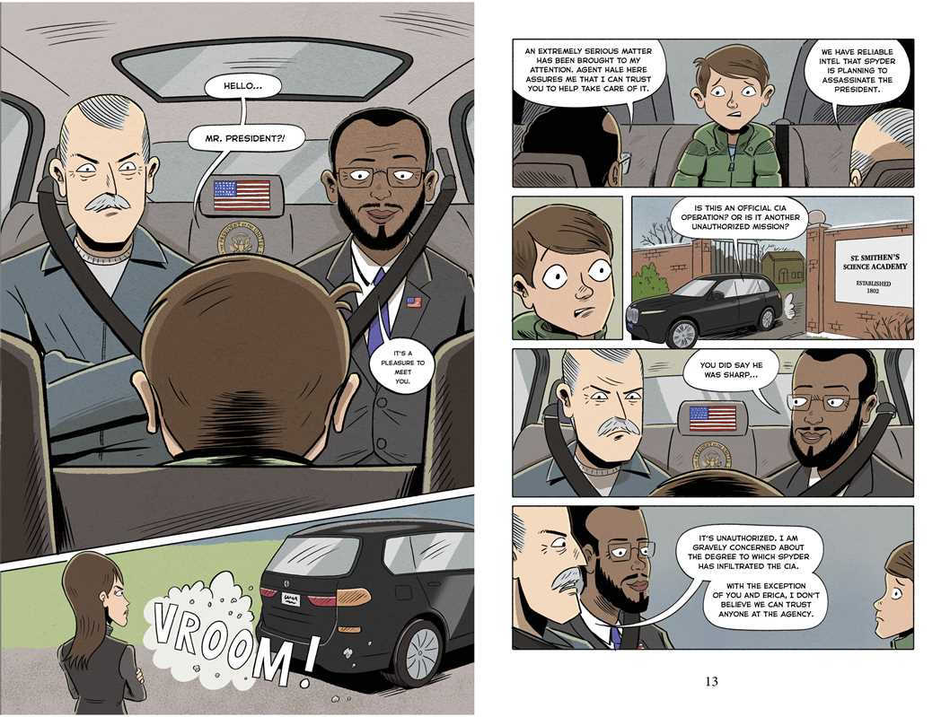 Spy School Secret Service the Graphic Novel by Stuart Gibbs