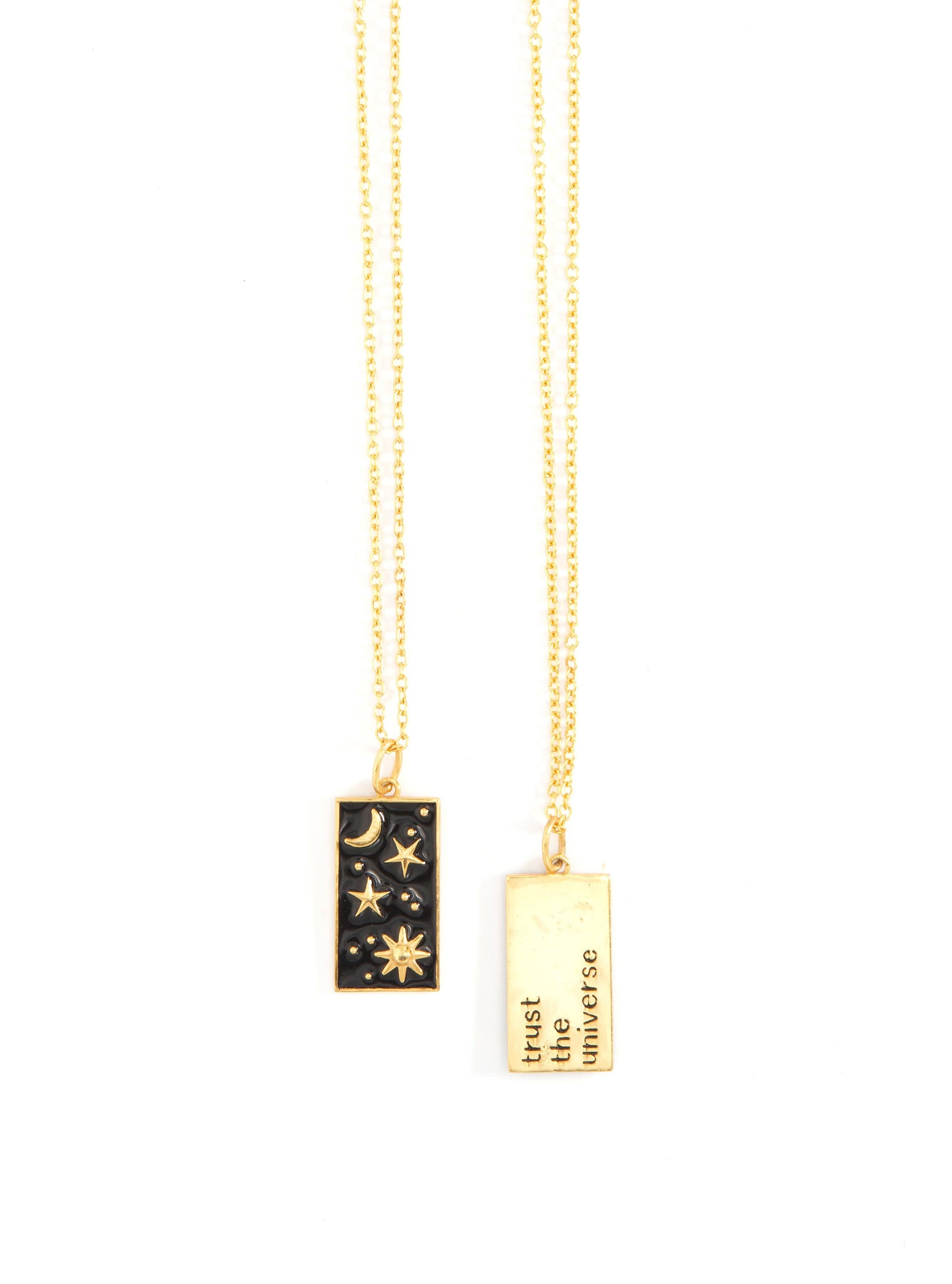 Trust The Universe Pendant Necklace