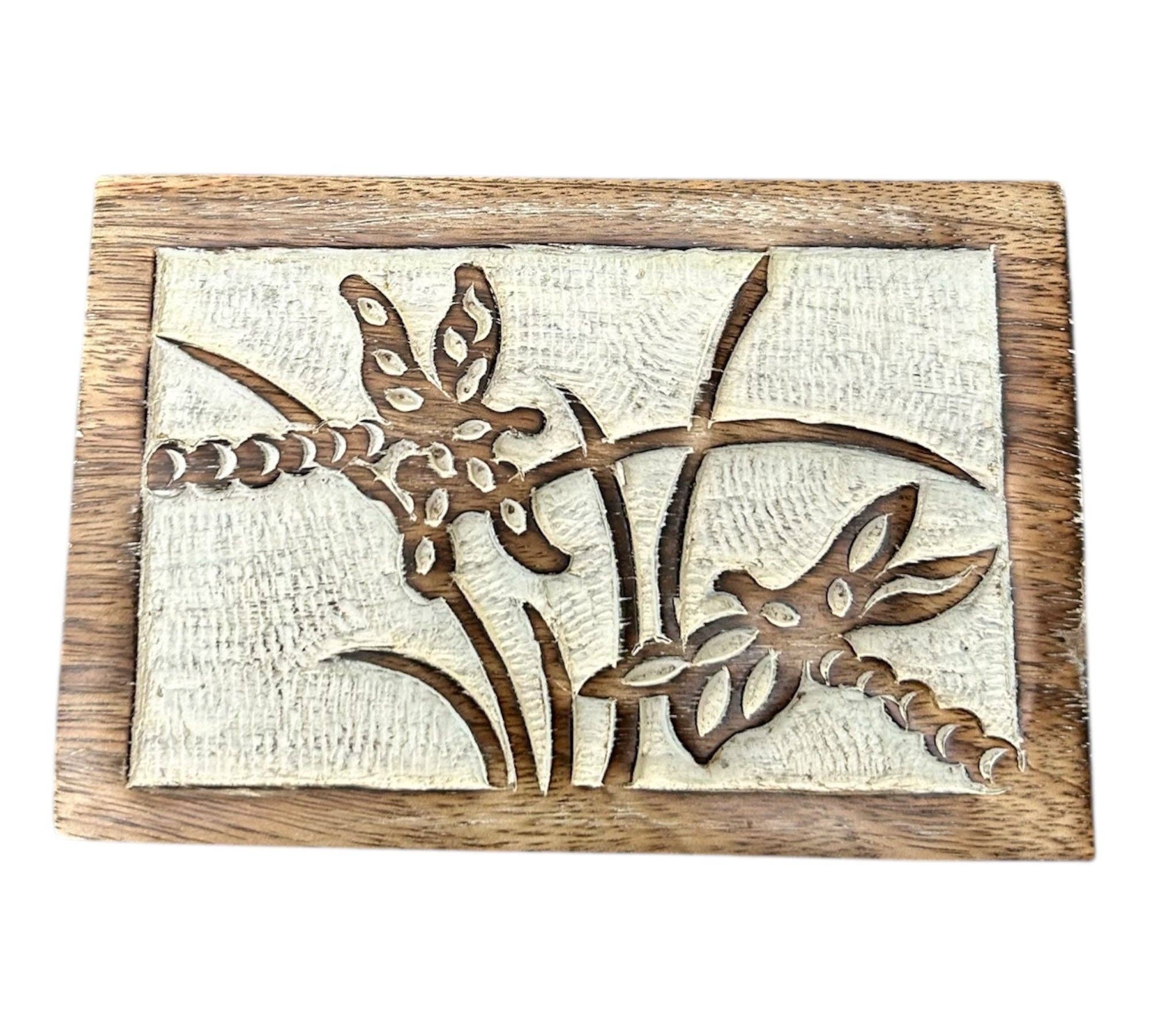 Dragonfly Box White Washed