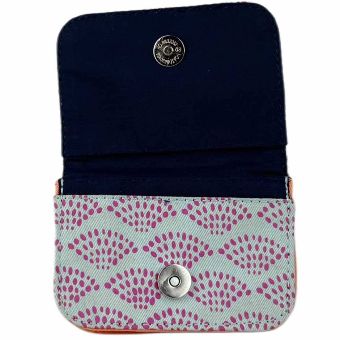 Canvas Card Holder - Mini Wallet - Small Vegan Wallet