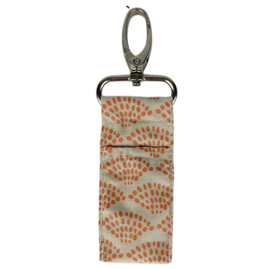 Lip Balm Bag - Lip Balm Holder - Lip Balm Clip -  Dots Print