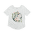 Floral Hoop Flowy Graphic Tee - Vintage White - 24pk