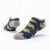 Organic Cotton Turtles Navy Footie Socks