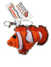 Bubbles the Clownfish String Doll Keychain