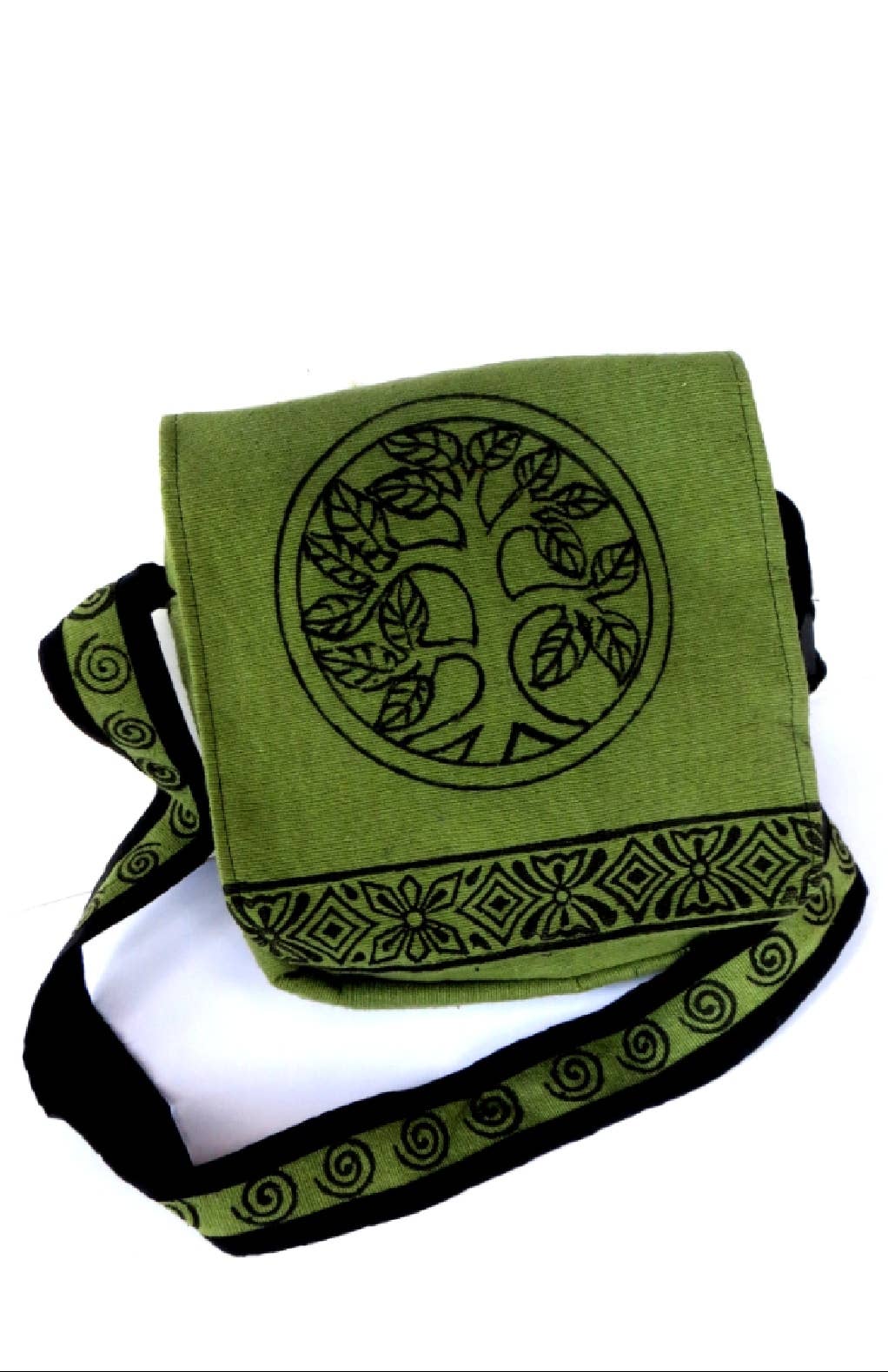 Blockprint Crossbody Bag