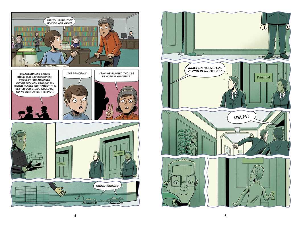 Spy School Secret Service the Graphic Novel by Stuart Gibbs