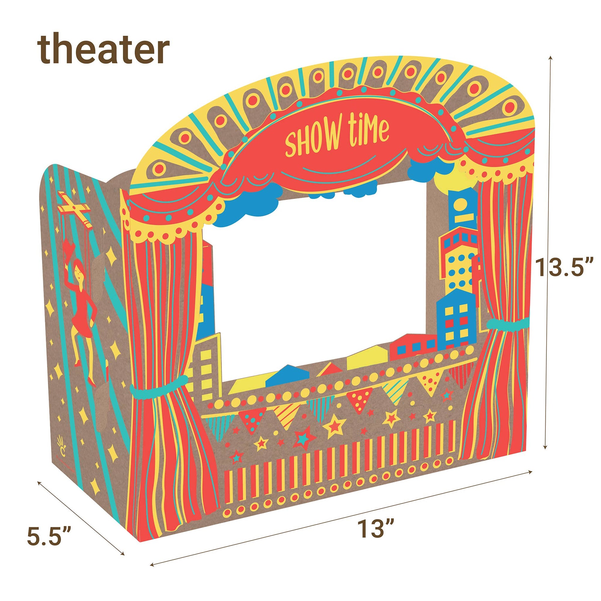 Finger Puppet Theater - Cardboard Toy
