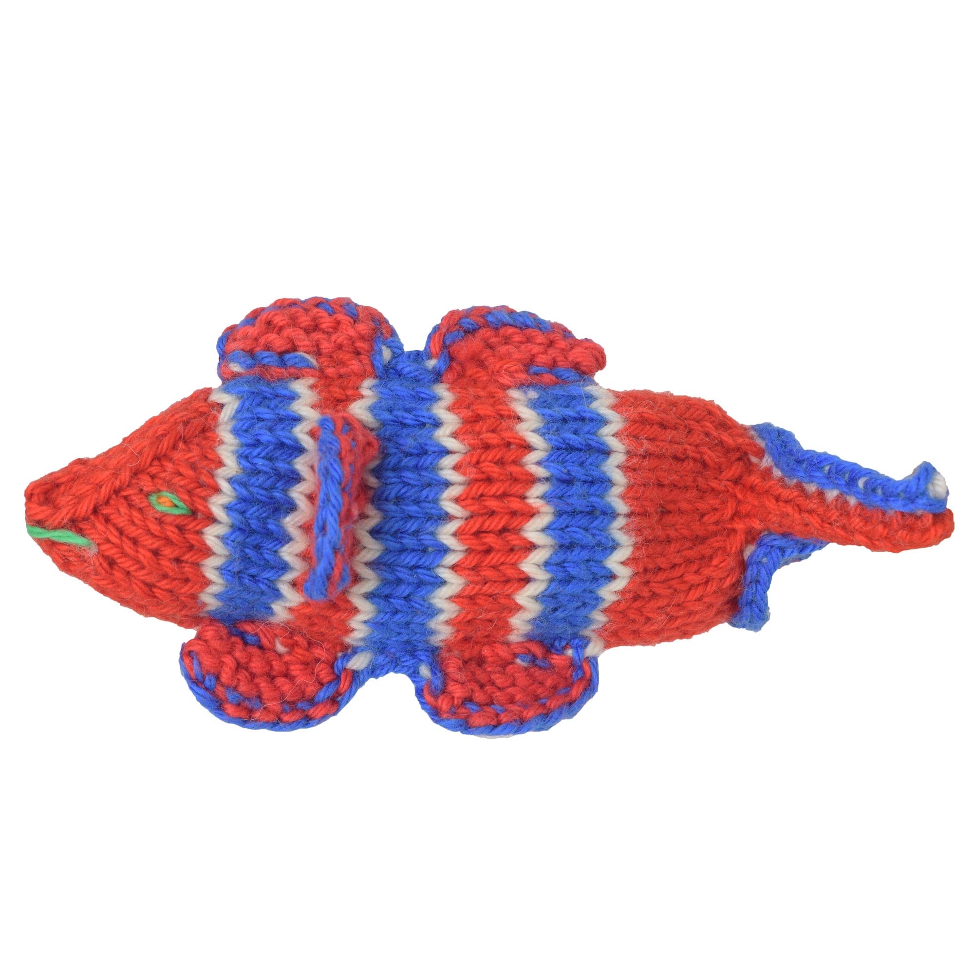Fish Finger Puppet in Organic Cotton Natural Toy