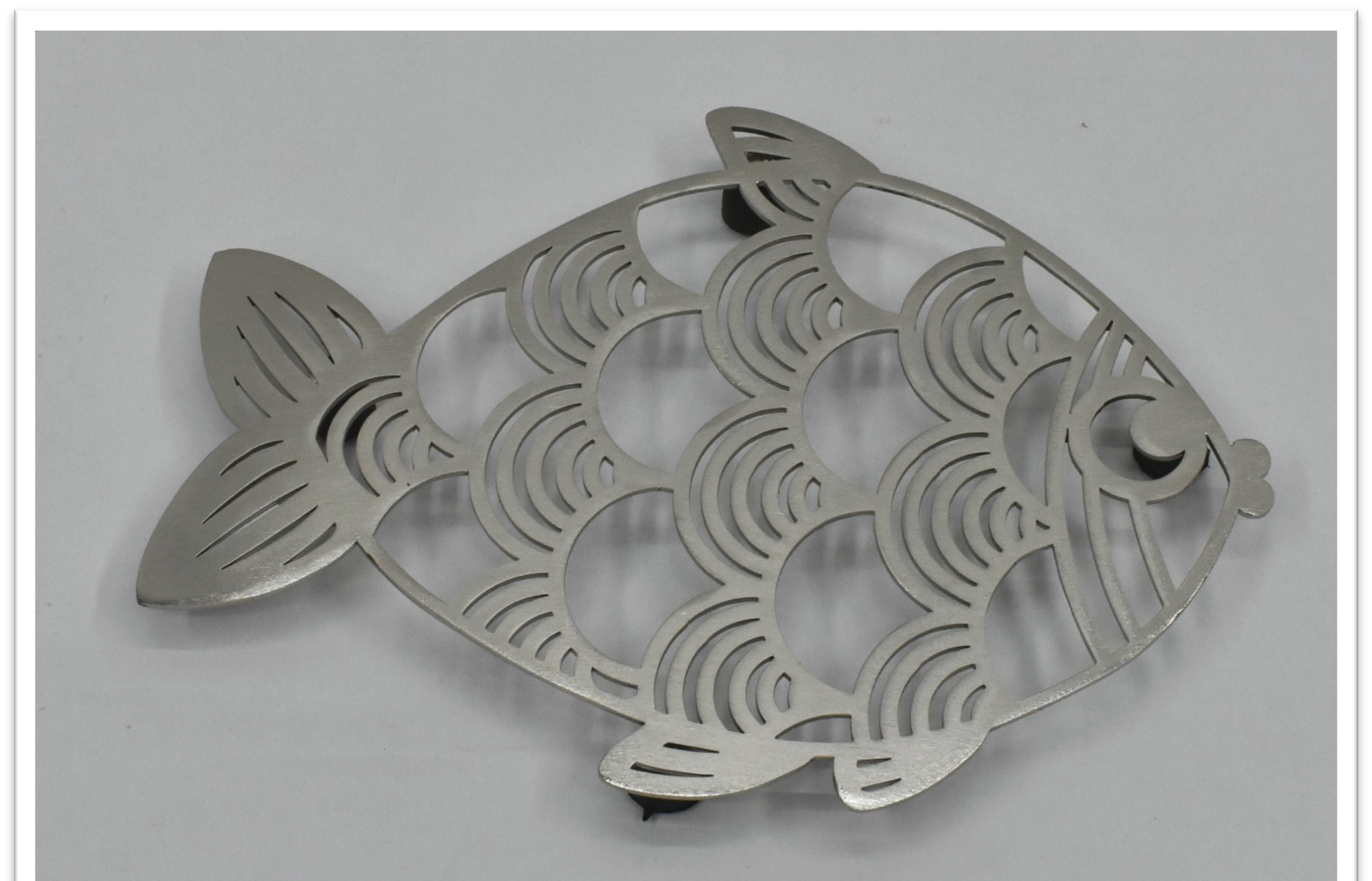 Fish Trivet With Scales