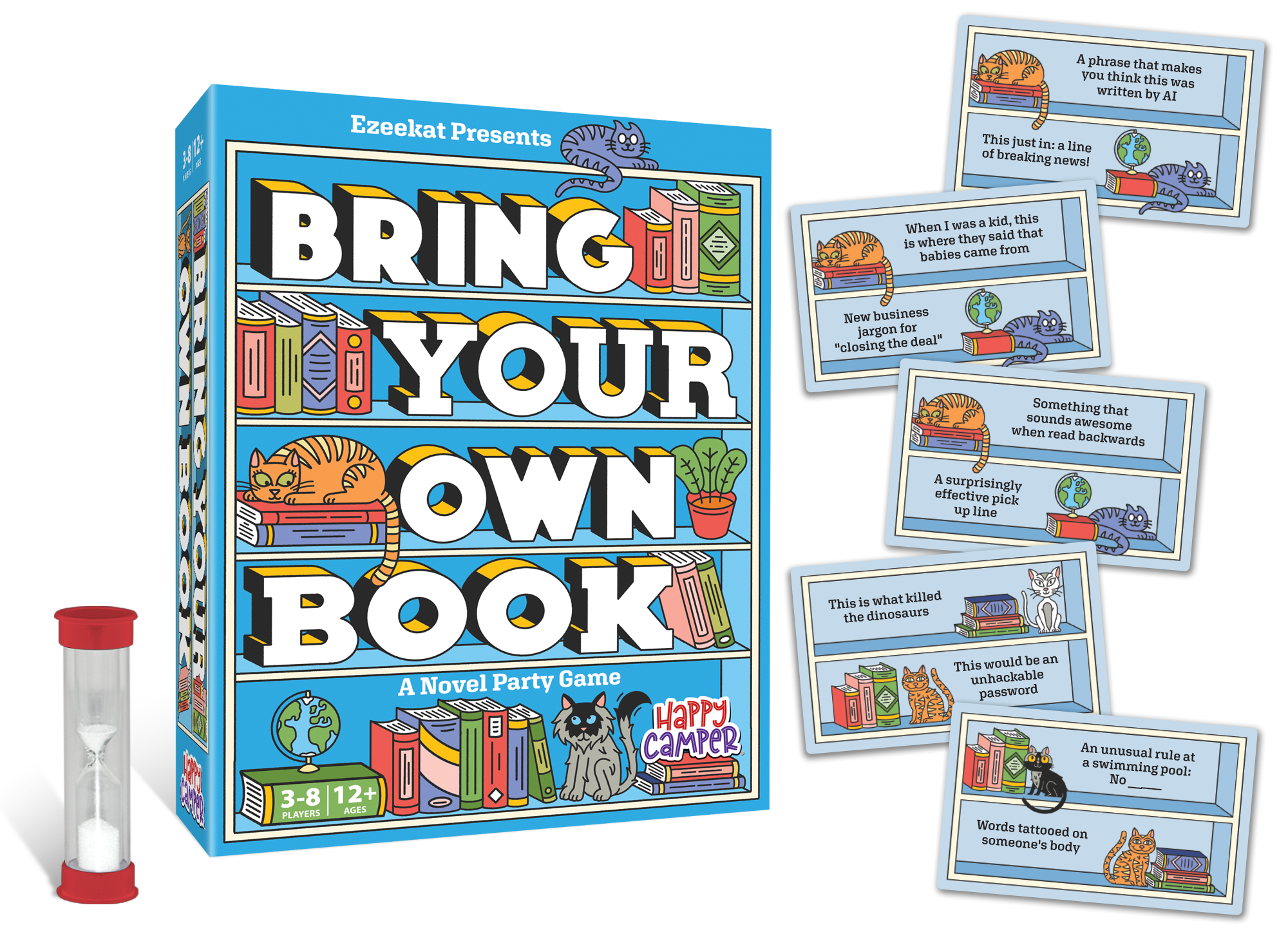 Bring Your Own Book - A Novel Party Game - Bookish Gift