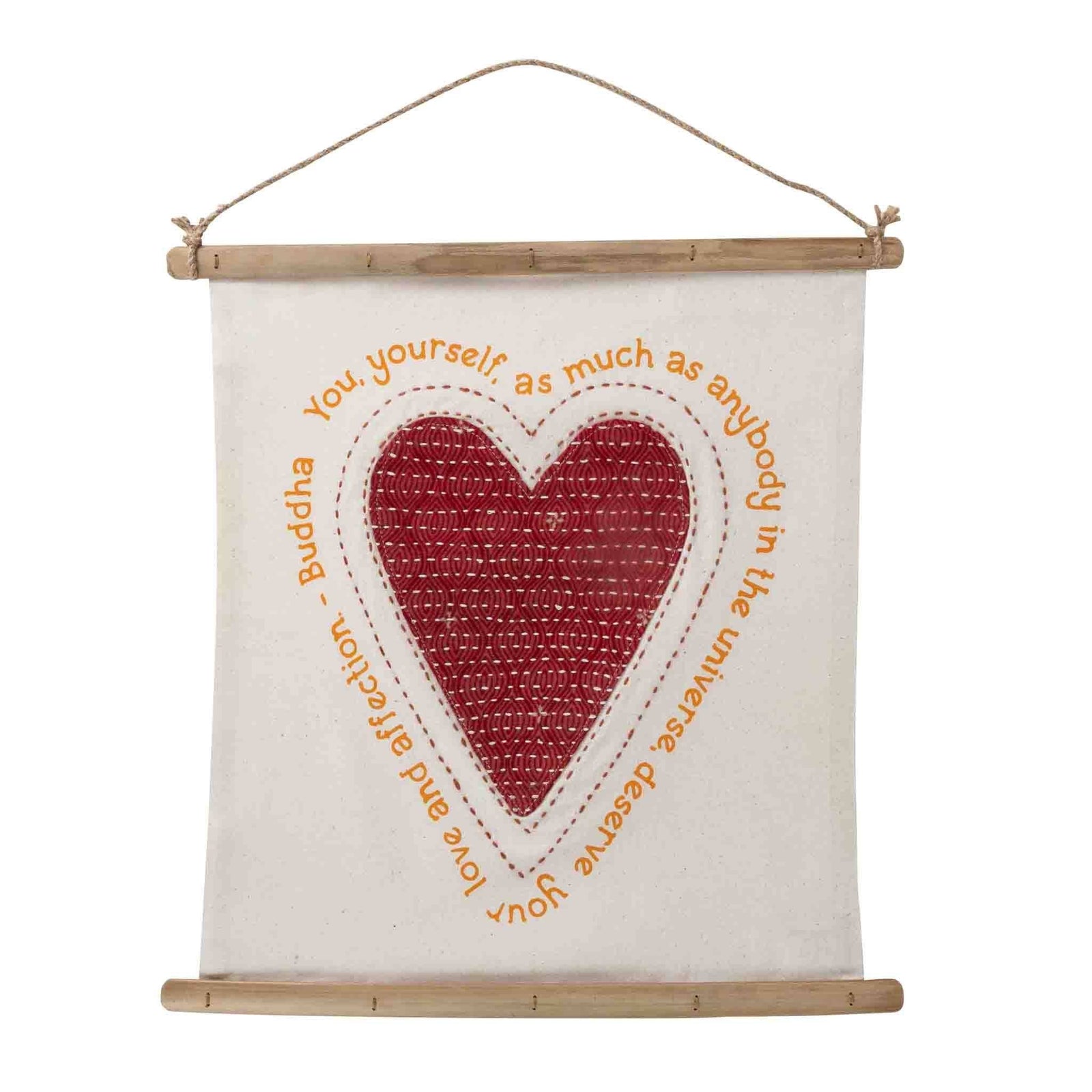 * You Deserve Love Anahata Wall Hanging