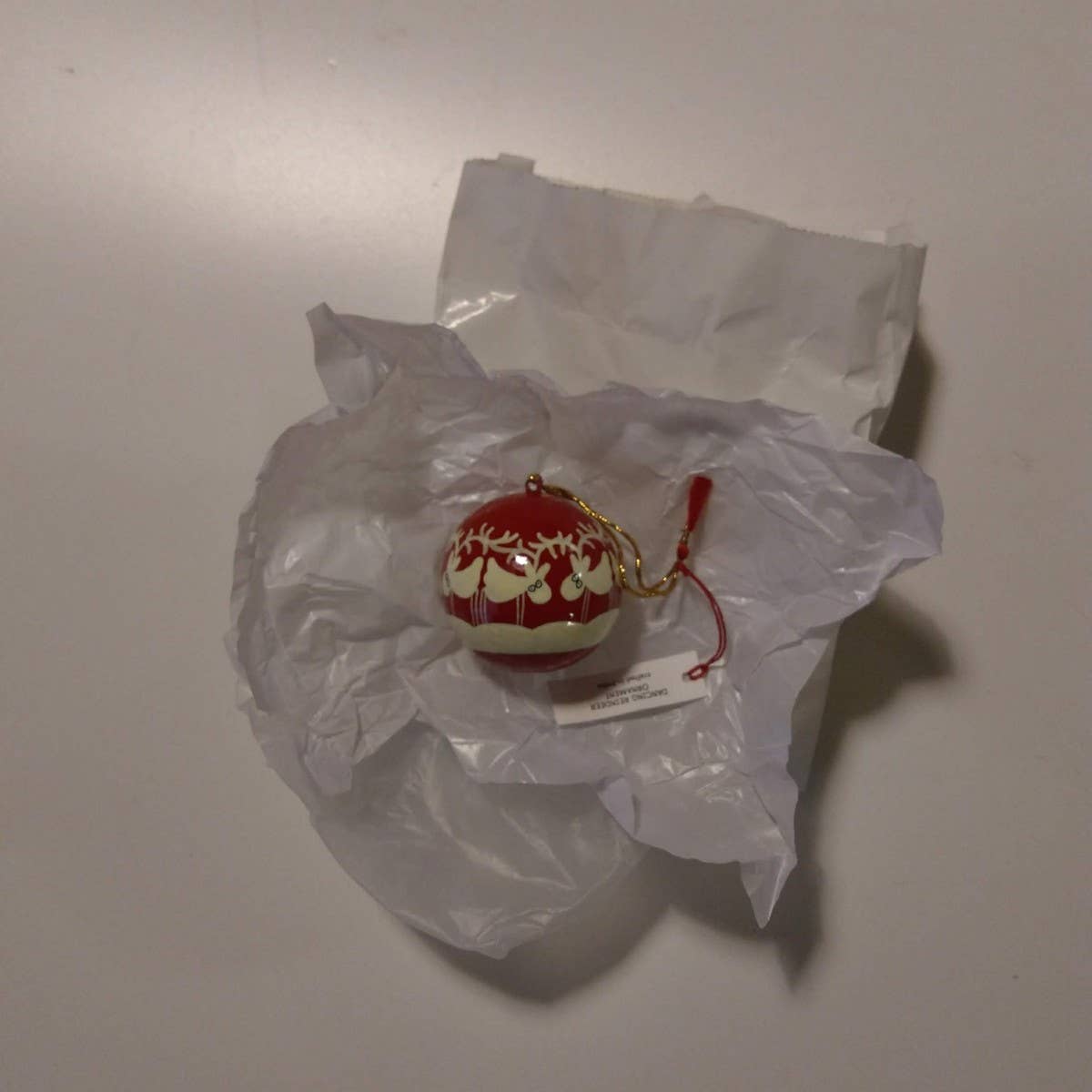 Dancing Reindeer Ornament